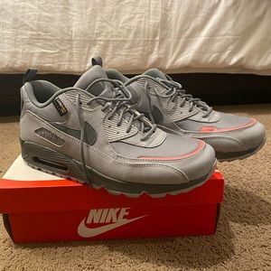 Nike Air Max 90 Surplus - Size 13 - Wolf Grey / Pink Salt -